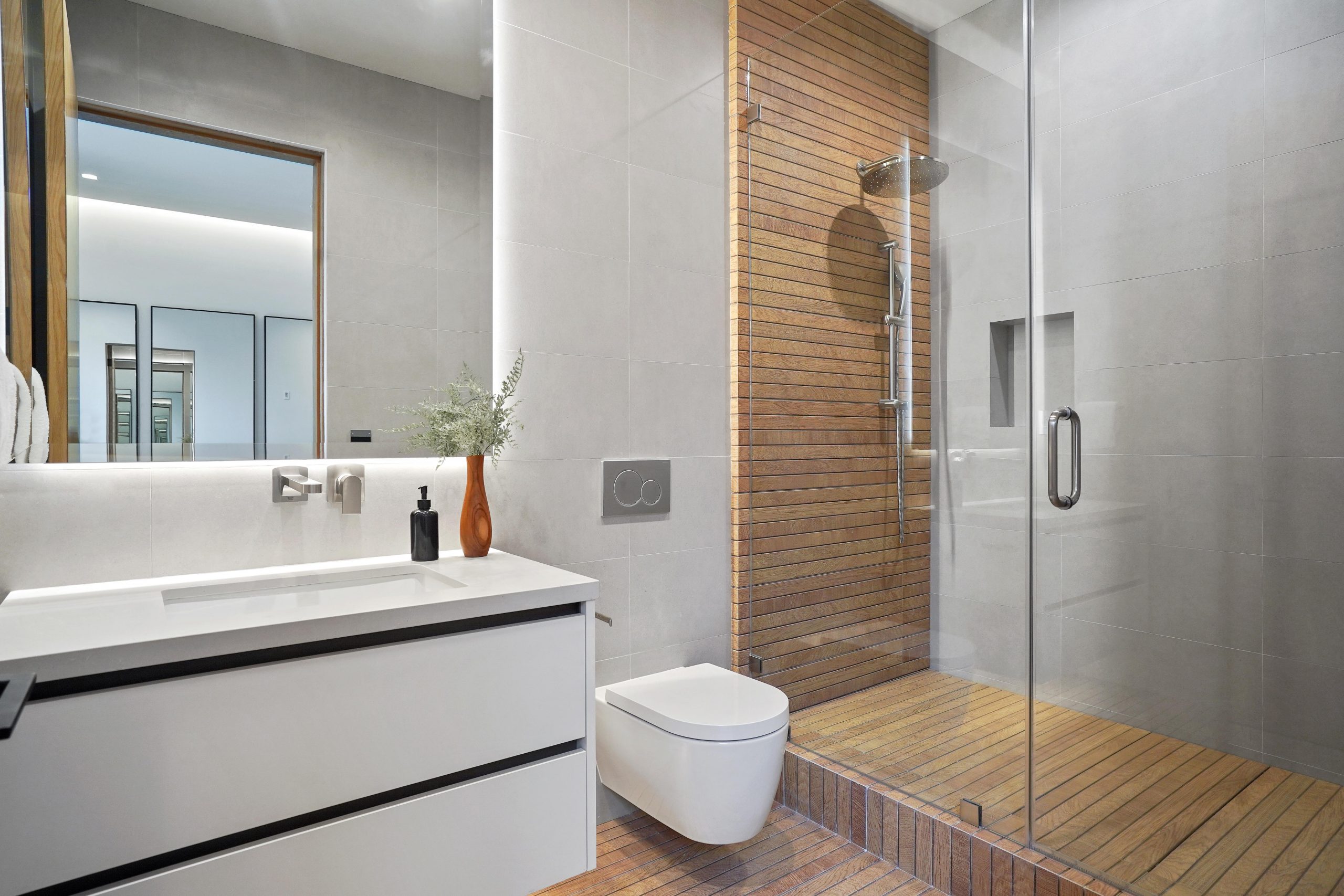Tile and glass